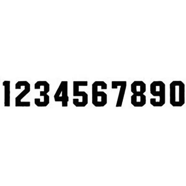6" Regular Stencil #4         6004