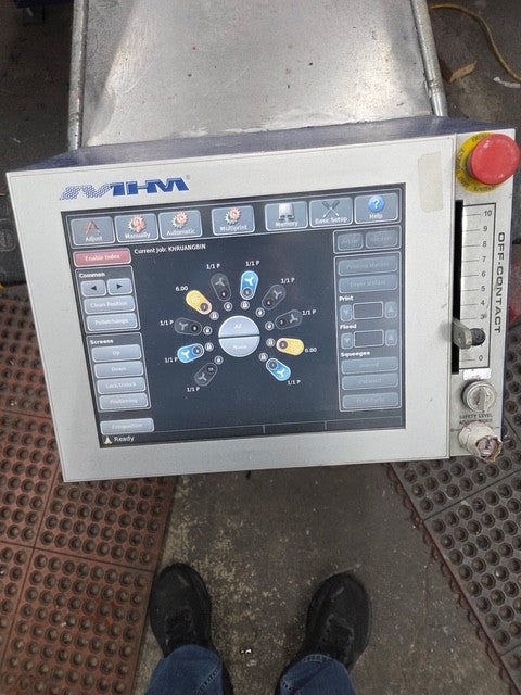 Used - 2013 MHM SP4000 Automatic Press 12 Station 10 Color