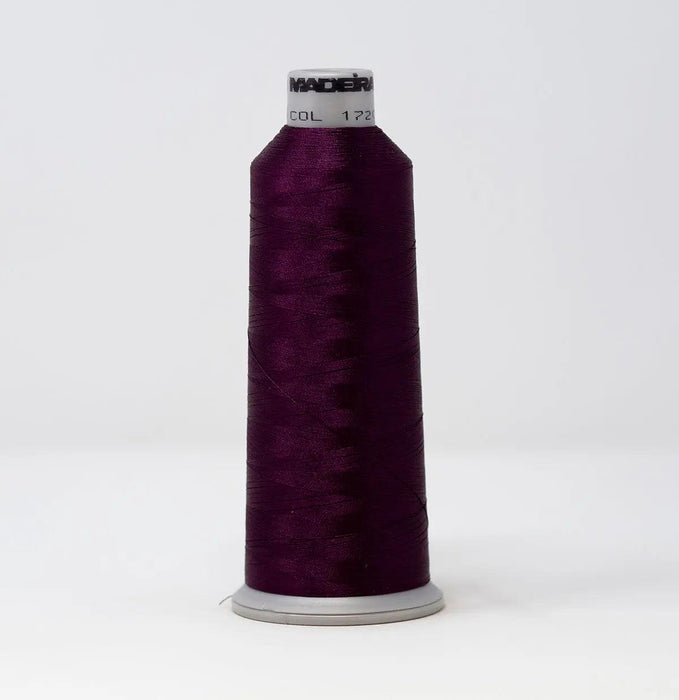 Madeira Polyneon 1720 Plum Embroidery Thread 5500 Yards