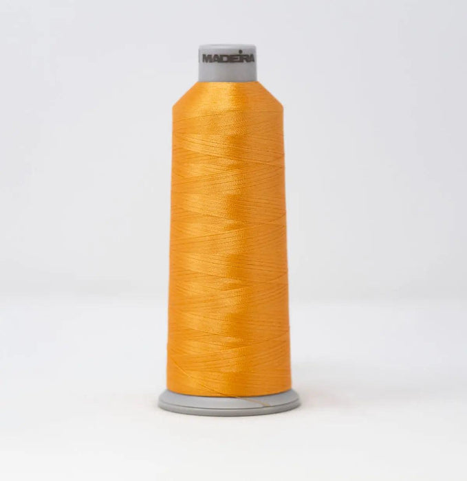 Madeira Polyneon 1870 Orange Sorbet Embroidery Thread 5500 Yards Madeira