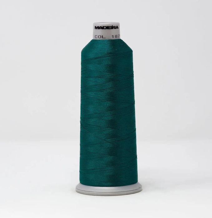 Madeira Polyneon 1879 Oregon Green Embroidery Thread 5500 Yards