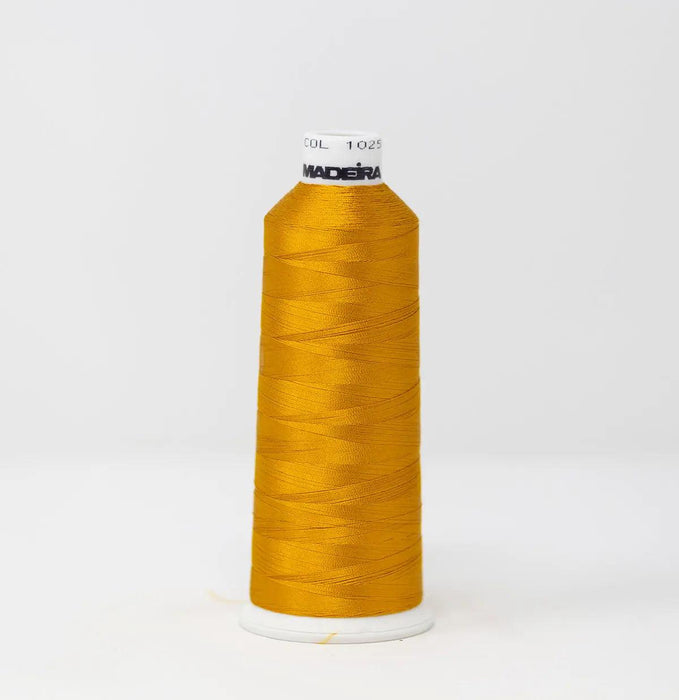Madeira Rayon 1025 Millatary Gold Embroidery Thread 5500 Yards