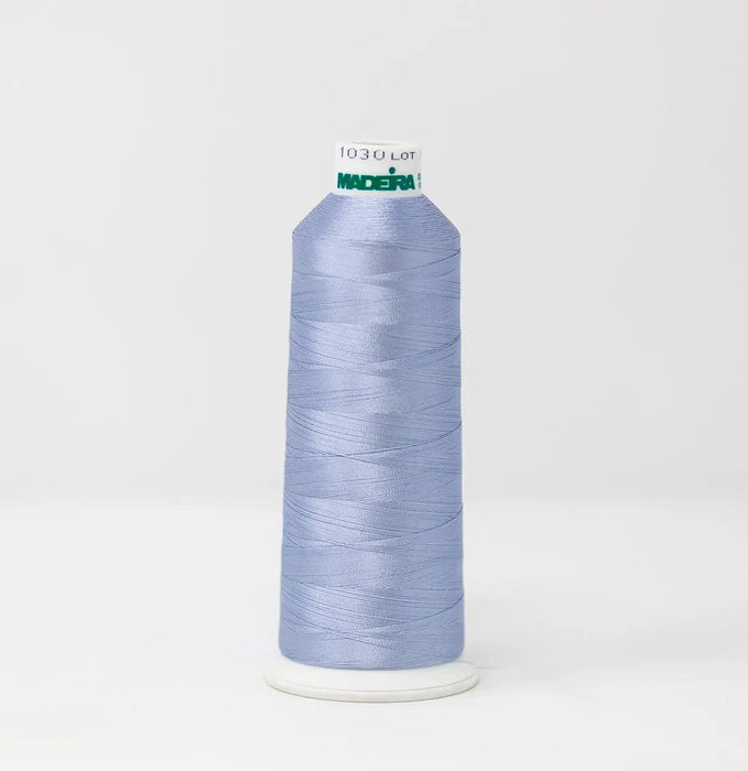 Madeira Rayon 1030 Light Periwinkle Embroidery Thread 5500 Yards