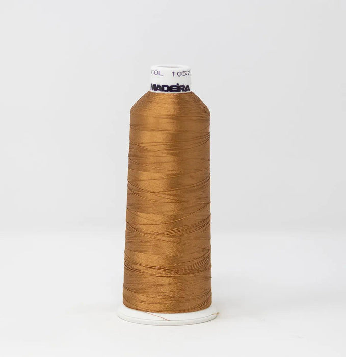 Madeira Rayon 1126 Light Brown Sugar Embroidery Thread 5500 Yards