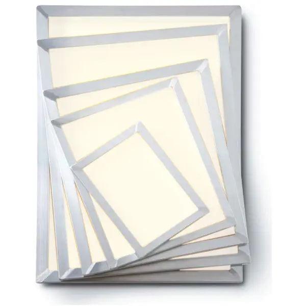 NT 23" x 31" OD 86 White Mesh Alum Frame