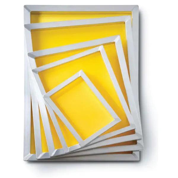 NT 23" x 31" OD  200 Yellow Mesh Alum Frame