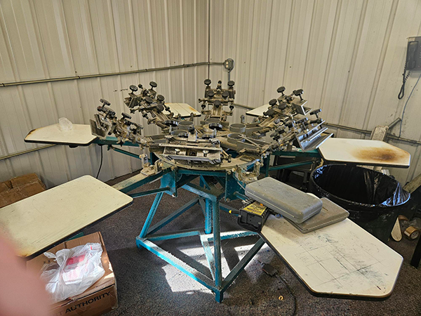 Used - Screen Printing Shop Package