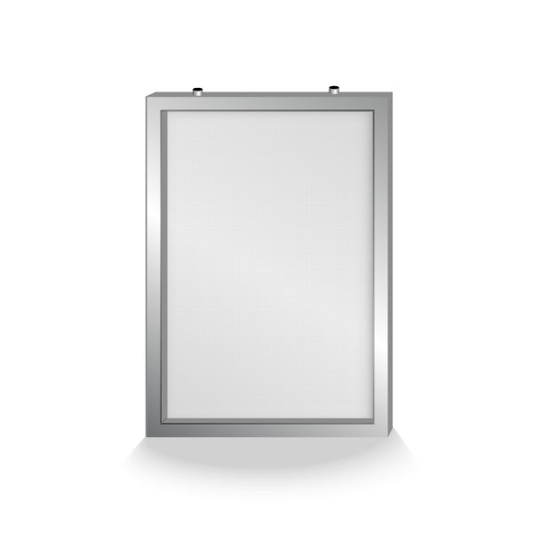 GSF 23" x 31" 158 White Mesh Alum Frame W/ MHM Pins